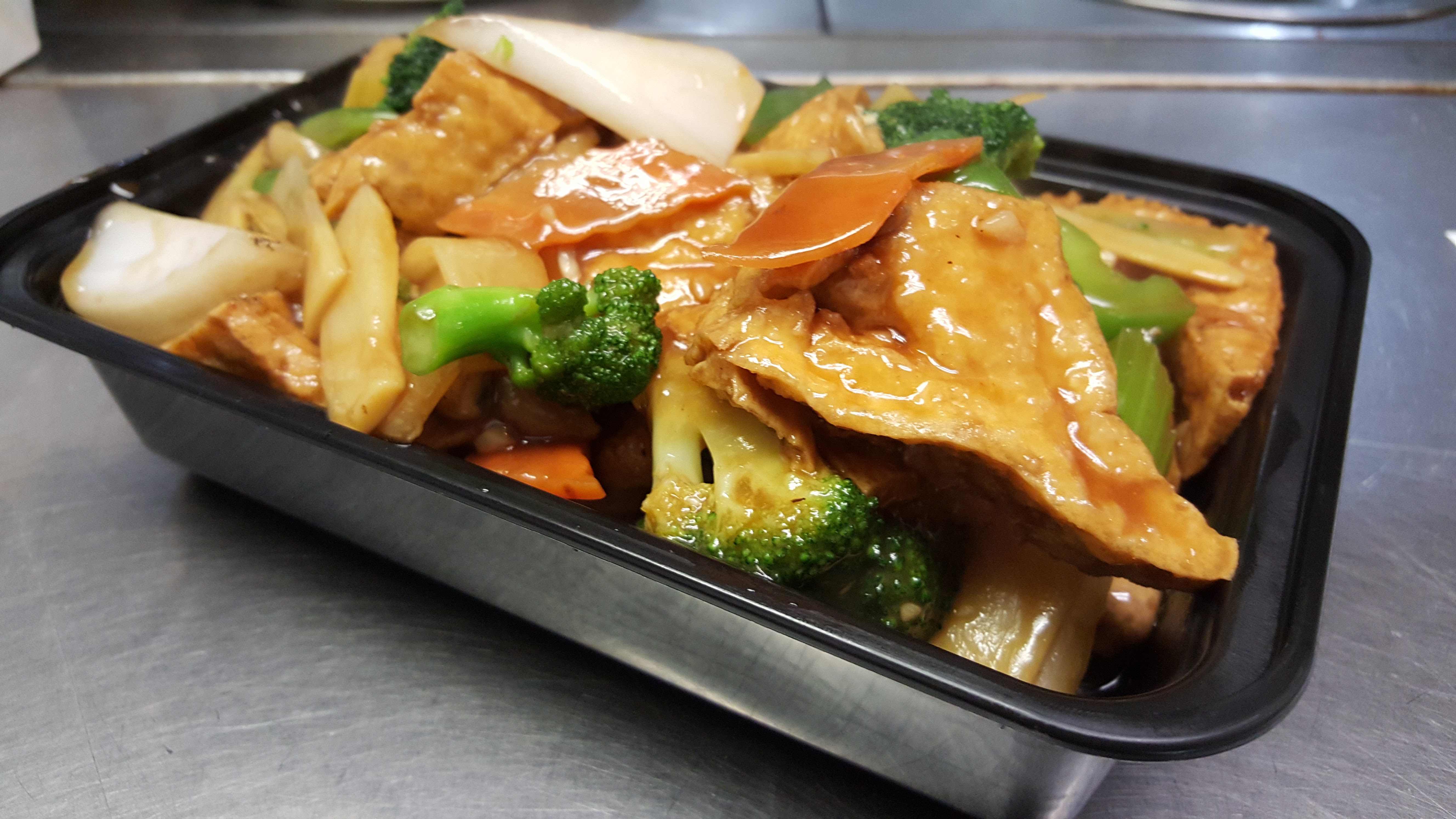 Order Tofu with Vegetable Stir-Fry food online from Red Rose store, Melrose on bringmethat.com