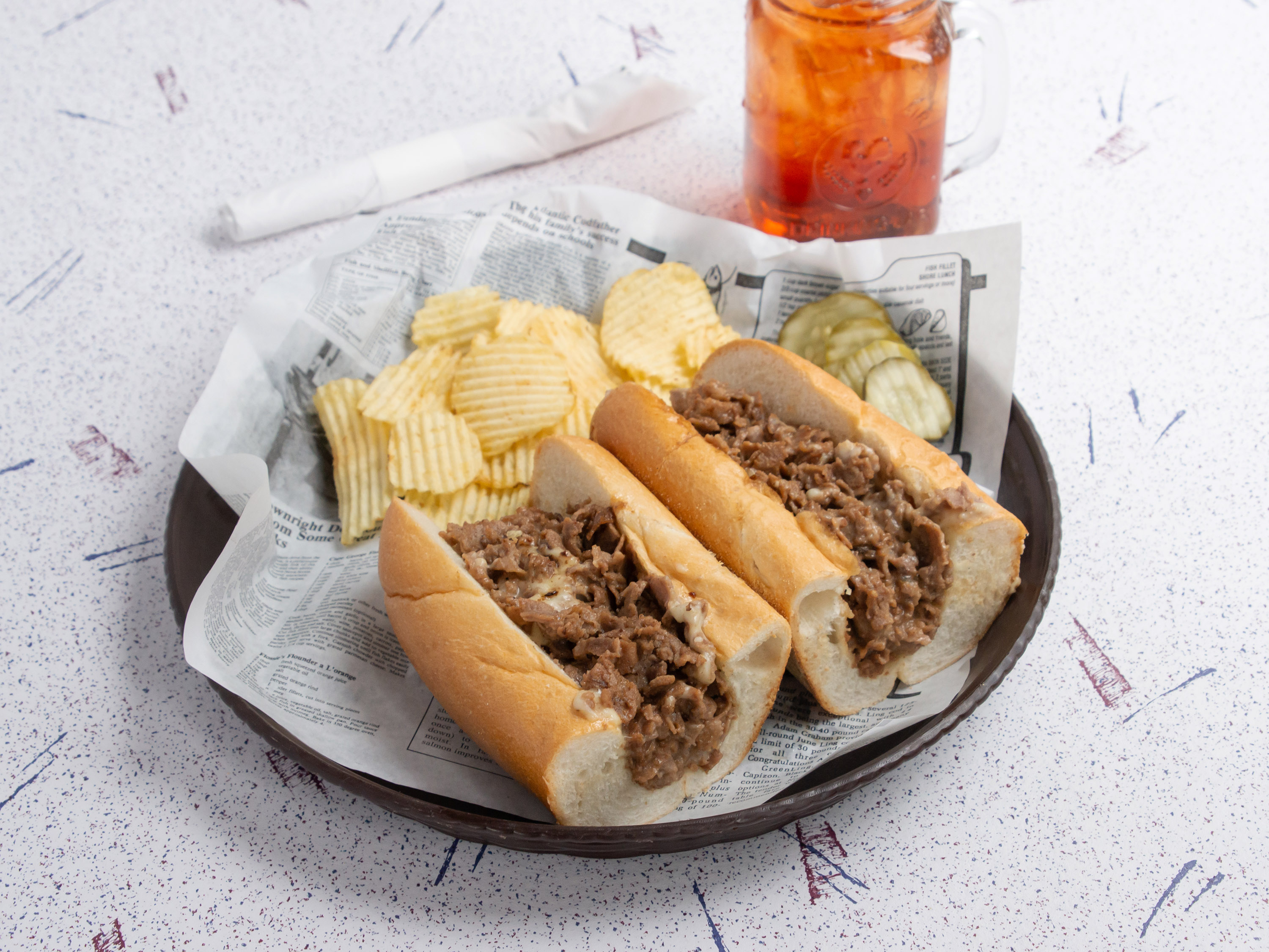 Order Our Famous Brisket cheese steak food online from Fitzwater Station store, Phoenixville on bringmethat.com