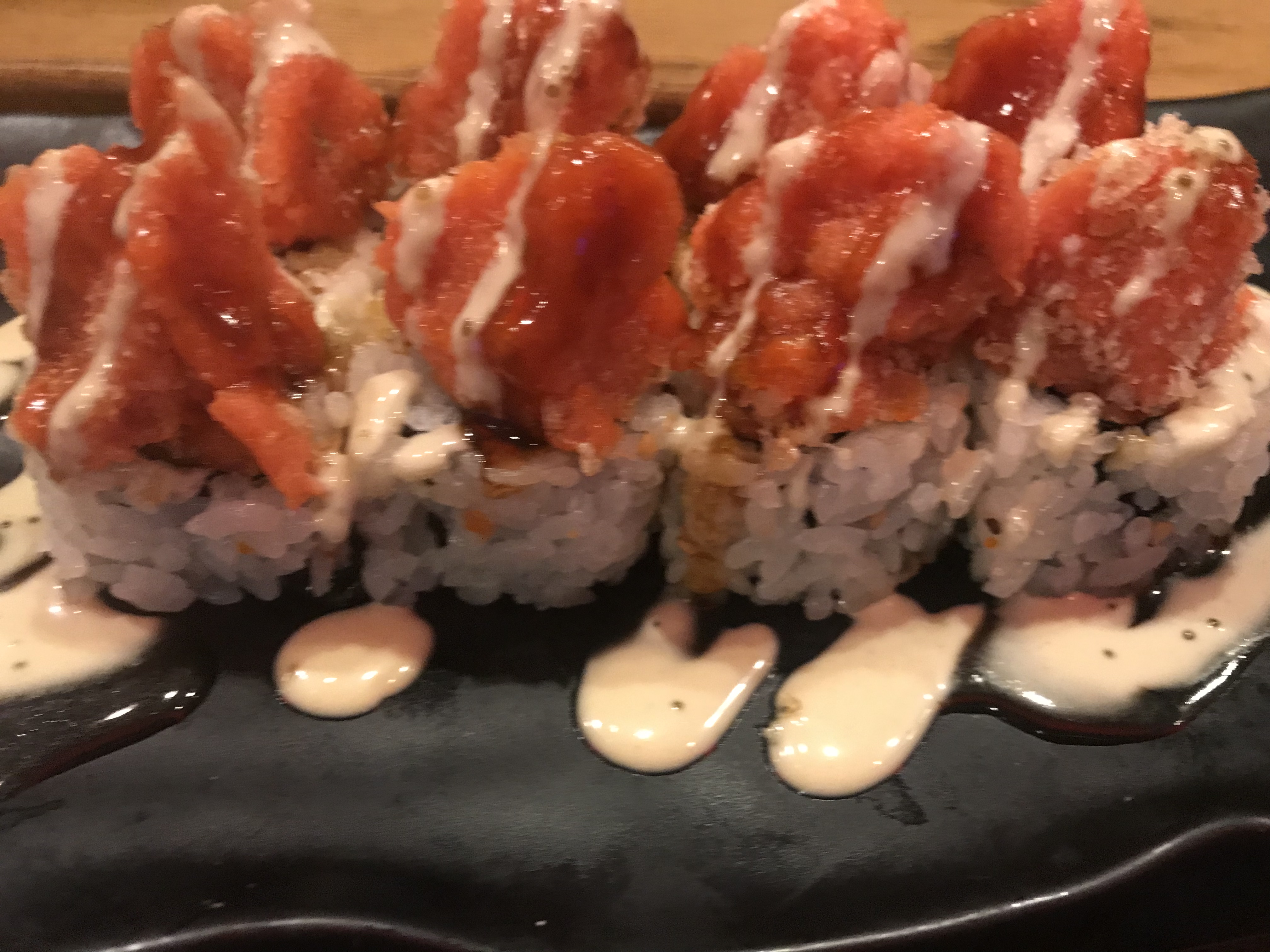 Order 17. Central Park Roll food online from Megu Sushi store, Ventnor City on bringmethat.com