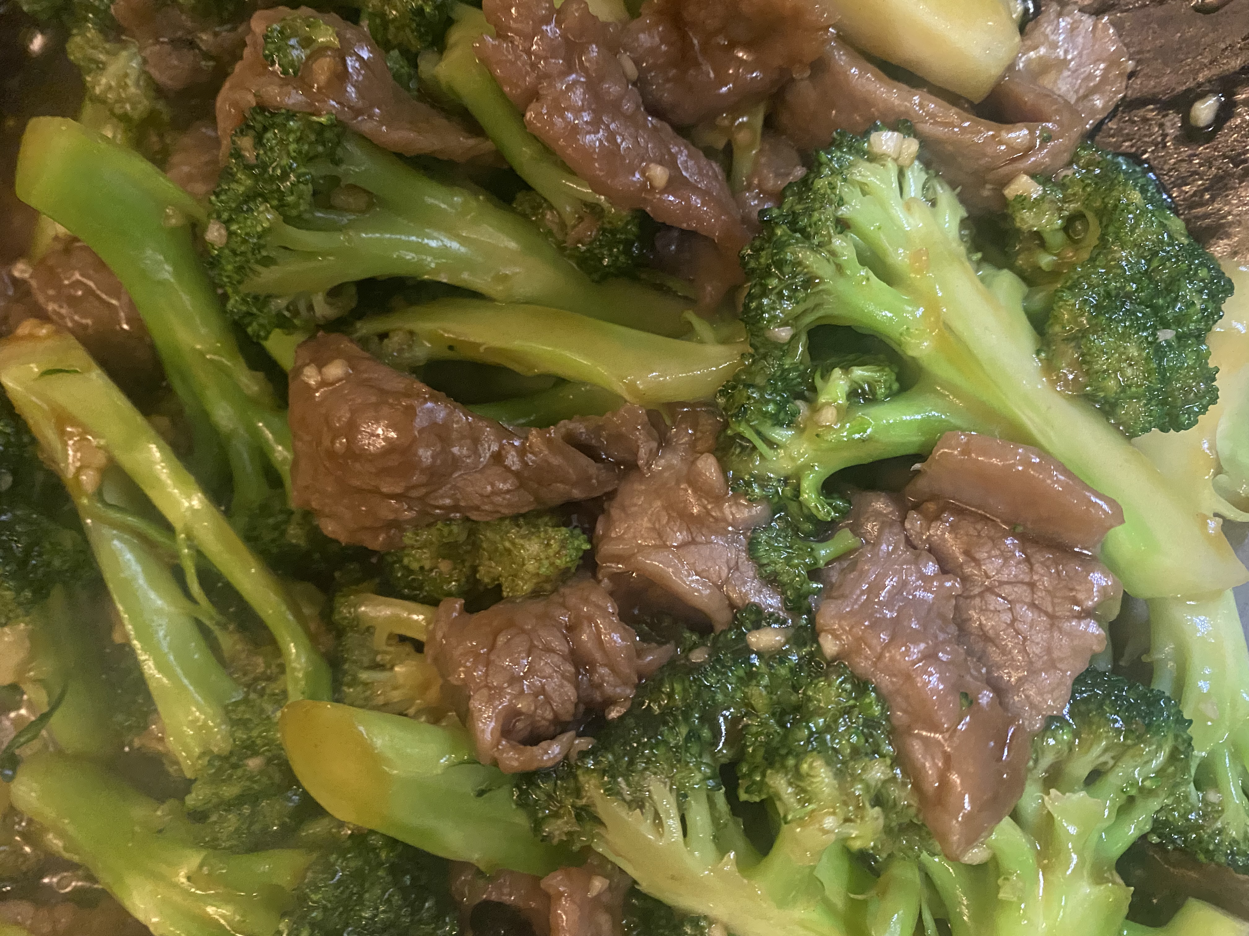 Order 112. Broccoli Beef food online from Yang Chow Restaurant store, Oakland on bringmethat.com