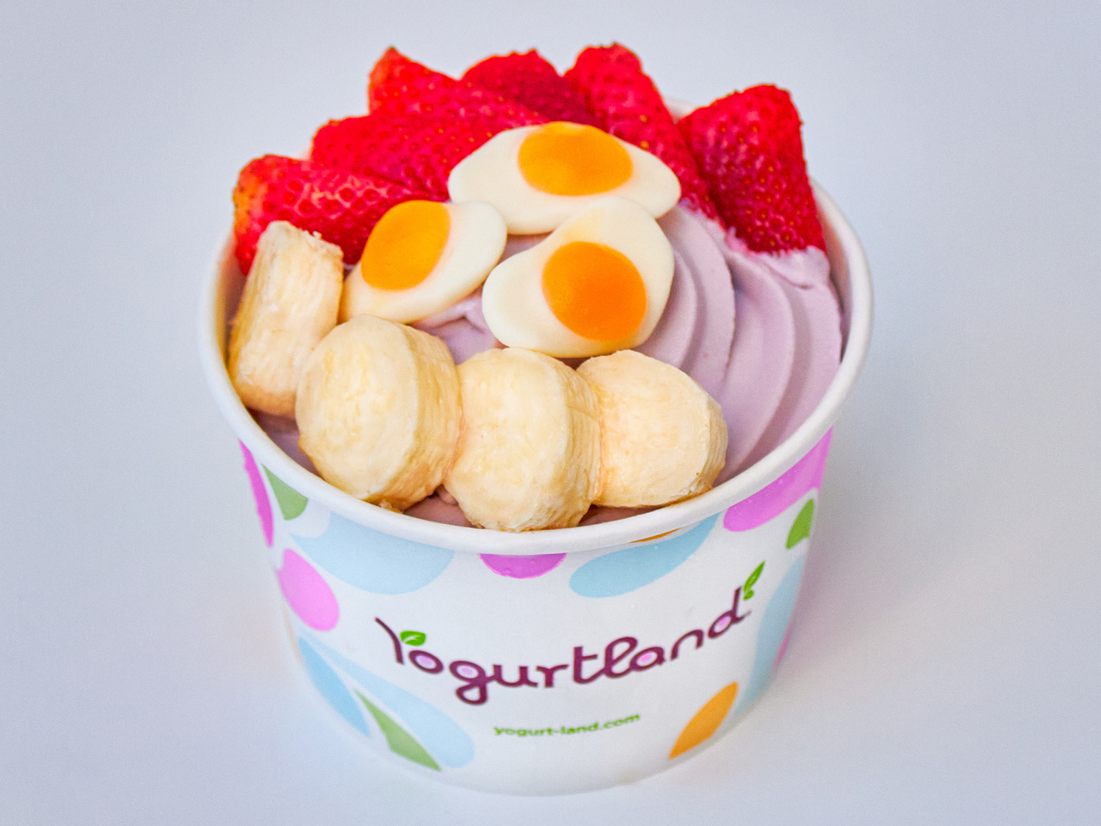 Order Sunny Side Up Cup food online from Yogurtland store, Garden Grove on bringmethat.com