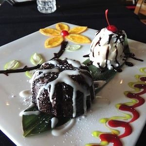 Order Chocolate Bundt Cake with Ice Cream (Pick Up Only) food online from Shinto Japanese Steakhouse & Sushi Lounge store, Naperville on bringmethat.com
