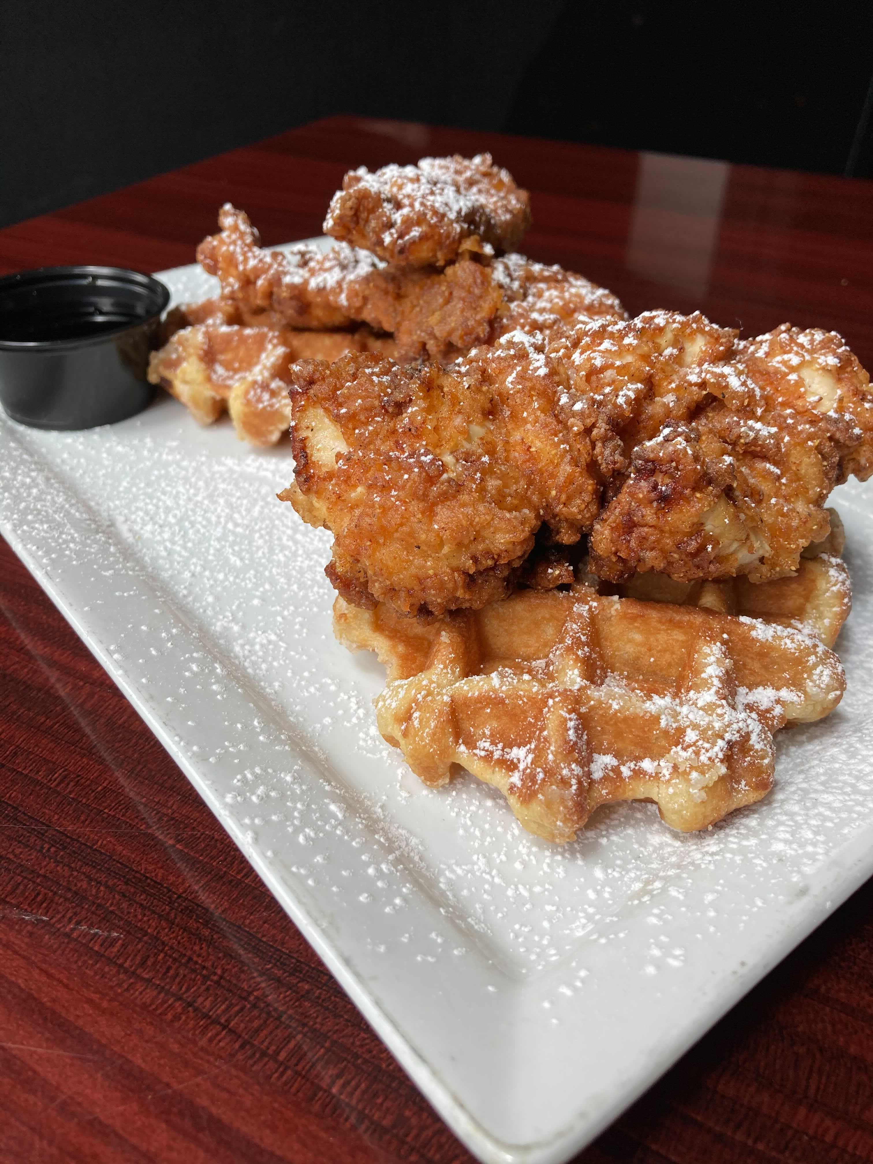 Order Chicken and Waffles food online from Patty Stacks store, Ann Arbor on bringmethat.com