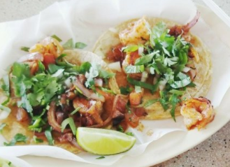 Order Camaron Taco food online from Casa Chapala store, Wheeling on bringmethat.com