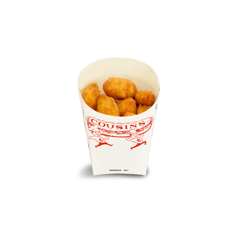 Order Regular Wisconsin Cheese Curds food online from Cousins Subs store, Crown Point on bringmethat.com