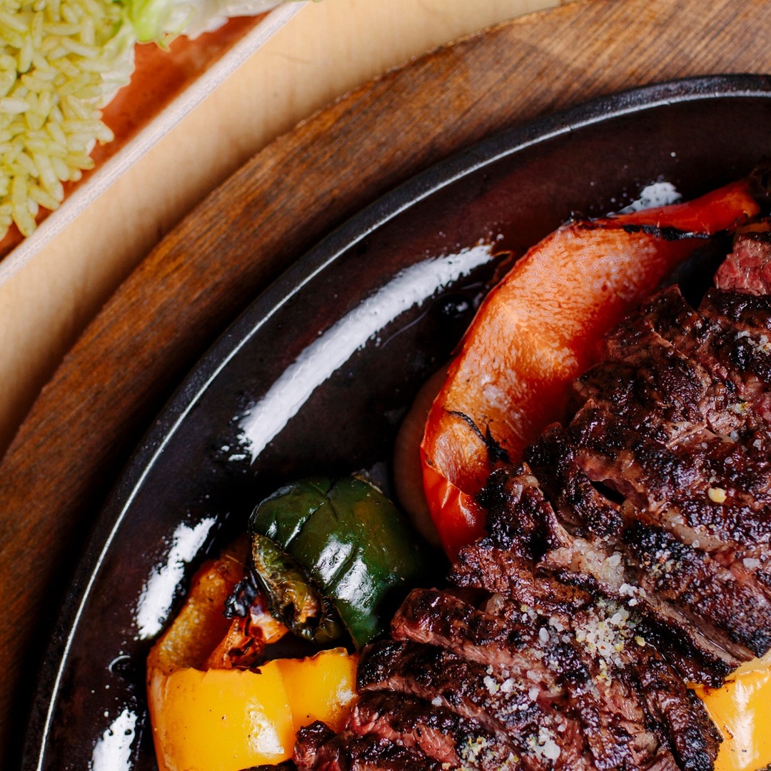 Order Sizzling Fajitas Combo food online from Dos Caminos store, New York on bringmethat.com