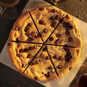 Order Baked Chocolate Chip Cookie Pizza  food online from Riccardo's Restaurant store, Schaumburg on bringmethat.com