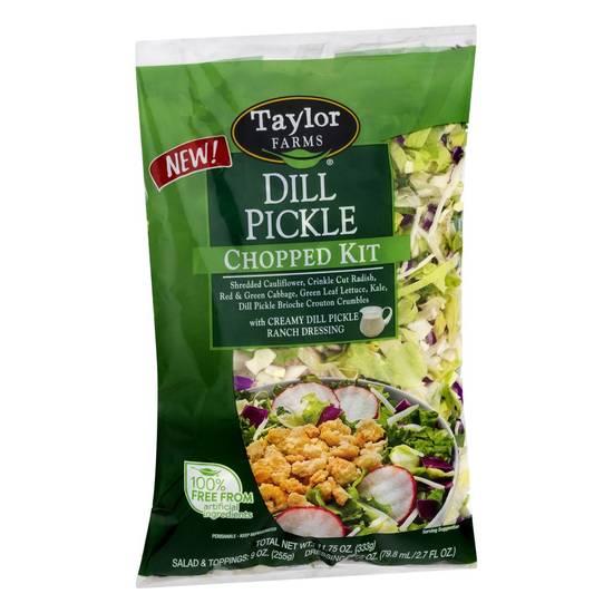 Order Taylor Farms · Dill Pickle Chopped Kit Salad (11.8 oz) food online from Safeway store, Apache Junction on bringmethat.com