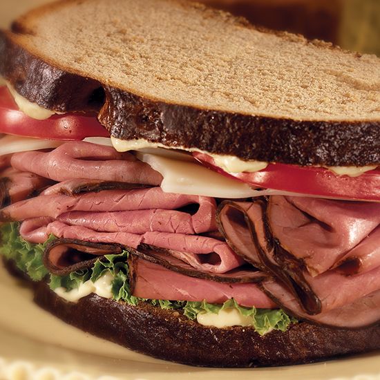 Order Roast Beef & Cheese Sandwich food online from Shebamz Grill store, Albany on bringmethat.com