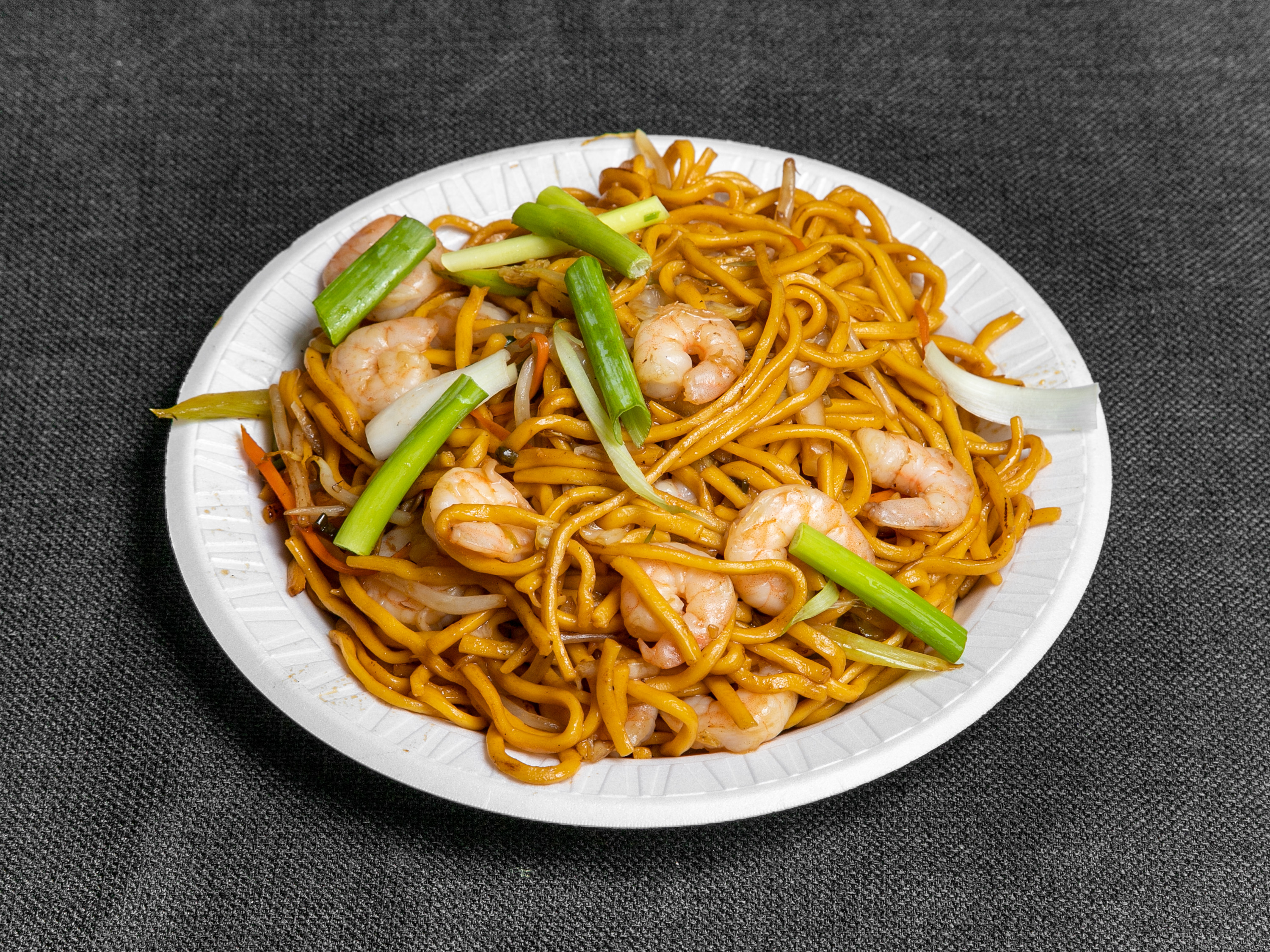 Order 47. Shrimp Lo Mein food online from New Ho Toy store, Dorchester on bringmethat.com