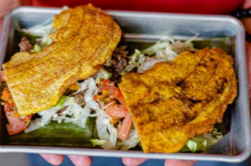 Order Jibarito Plantainwich food online from Viva Mexican Kitchen store, Raleigh on bringmethat.com