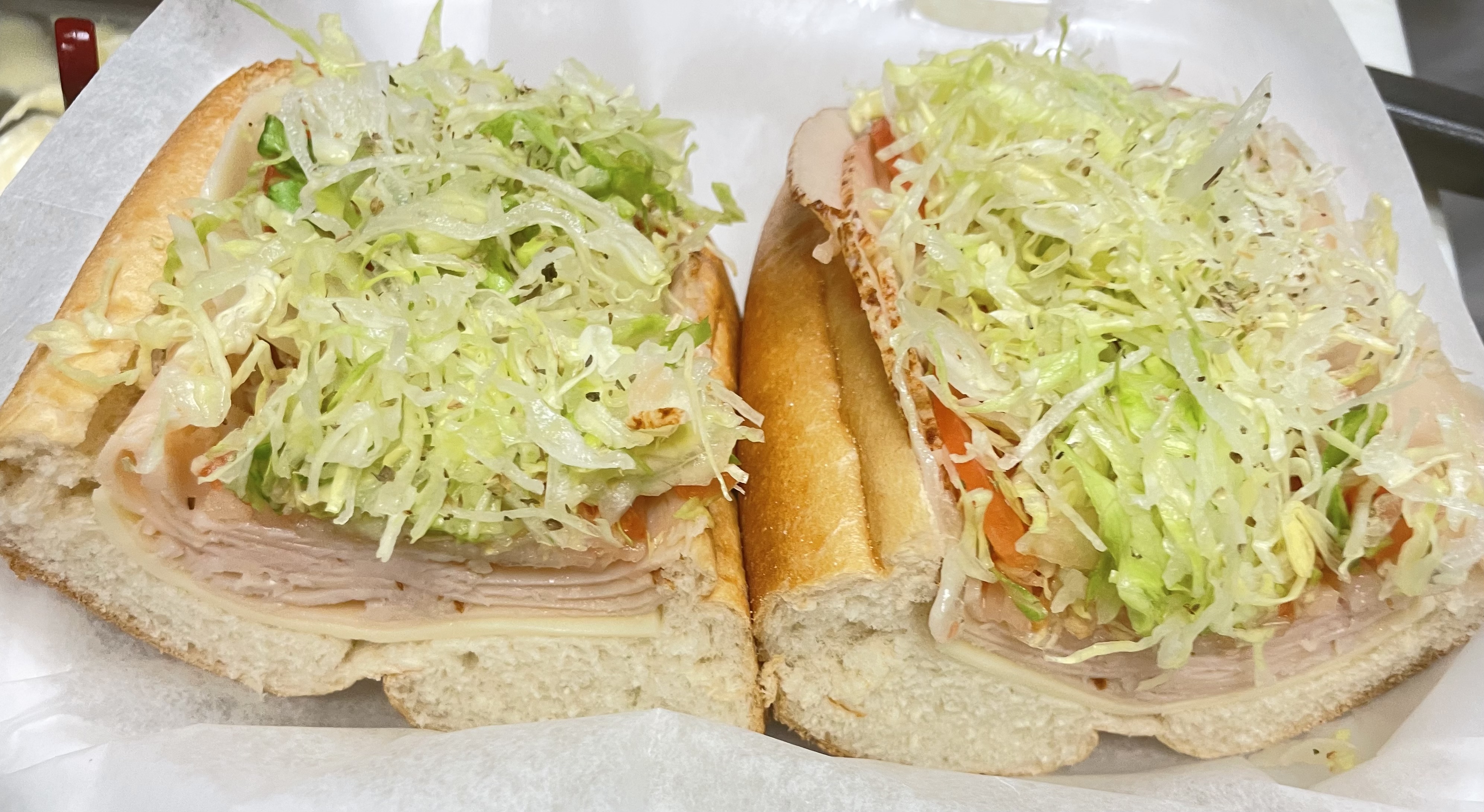 Order Turkey and Cheese Hoagie food online from Dolce- carini store, Philadelphia on bringmethat.com