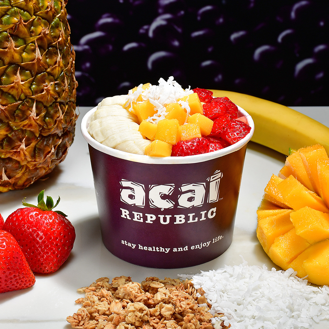 Order The Cali Bowl food online from Acai Republic store, Tustin on bringmethat.com