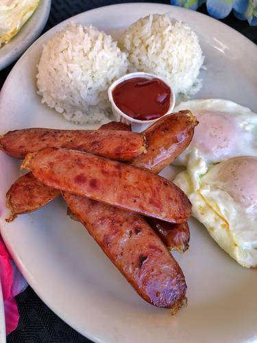 Order Longanisa Breakfast food online from Aloha Kitchen store, Las Vegas on bringmethat.com
