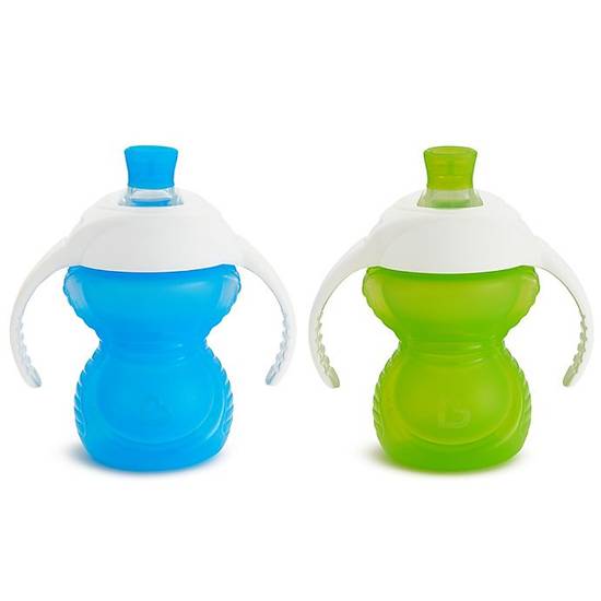 Order Munchkin® Click Lock™ 7 oz. Bite Proof Trainer Cups in Blue/Green (Set of 2) food online from Bed Bath & Beyond store, Lancaster on bringmethat.com