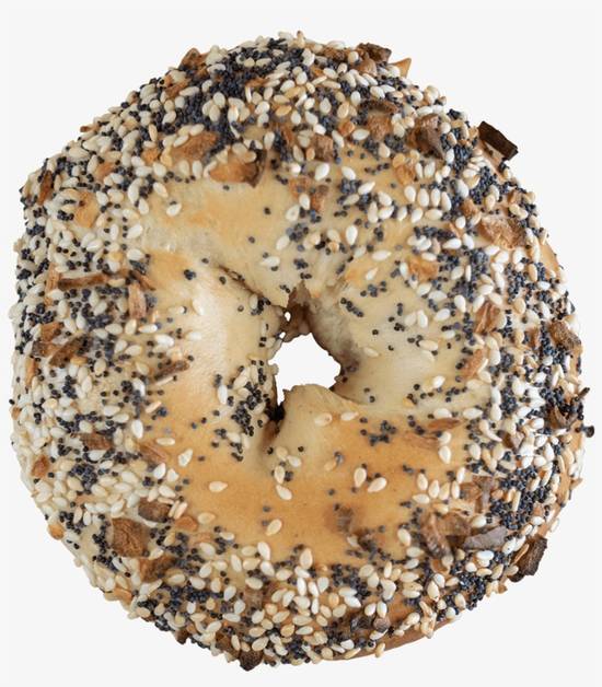 Order Everything Bagel food online from Bagel Deli Cafe store, Clifton on bringmethat.com