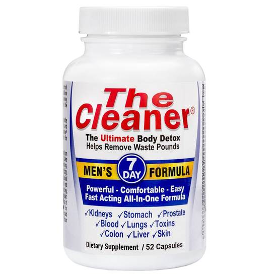 Order The Cleaner Men's Formula 7-Day Ultimate Body Detox Capsules (52 ct) food online from Rite Aid store, Cortland on bringmethat.com