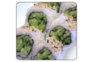 Order Cucumber Roll food online from Kobe Restaurant store, Bellevue on bringmethat.com
