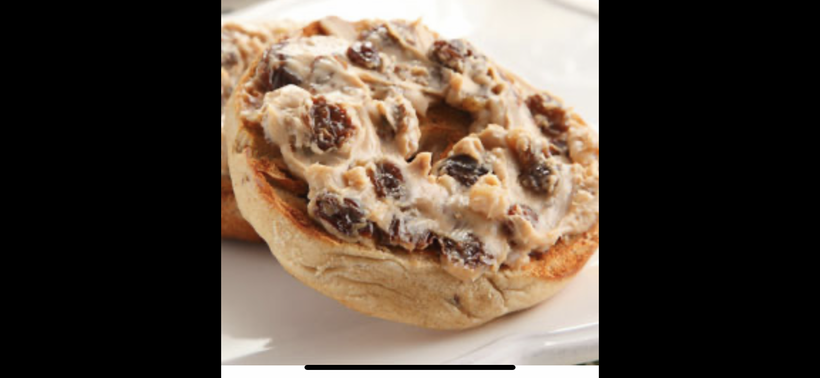 Order  1/2# Raisins walnut/cinnamon sugar Whipped cream cheese food online from The Bagel Factory store, Pittsburgh on bringmethat.com