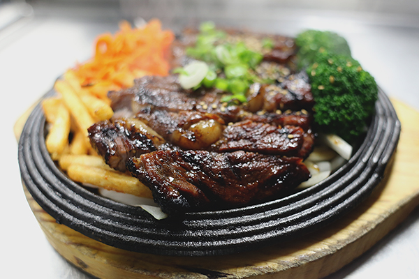 Order BBQ Angus Beef Bulgogi Steak food online from Mokja korean eatery store, Astoria on bringmethat.com