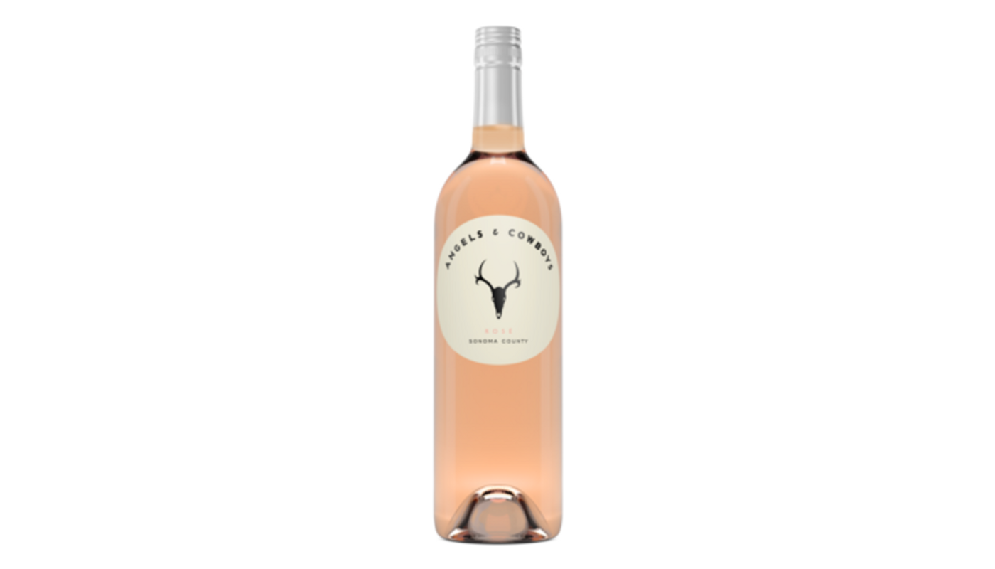 Order Angels & Cowboys Sonoma County Rose Blend 750mL food online from Orcutt Liquor & Deli store, Orcutt on bringmethat.com
