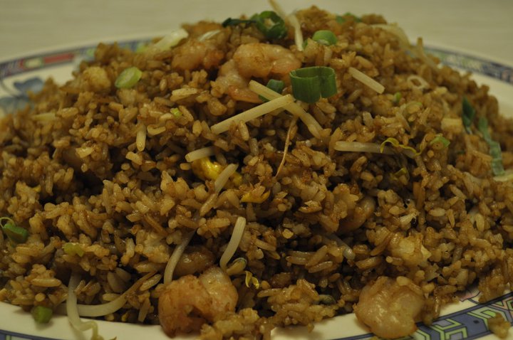 Order 32. Shrimp Fried Rice food online from Wing Wah Lau Chinese Restaurant store, Chicago on bringmethat.com