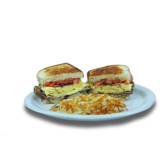 Order Turkey and Egg Melt food online from We Pancakes store, Midwest City on bringmethat.com