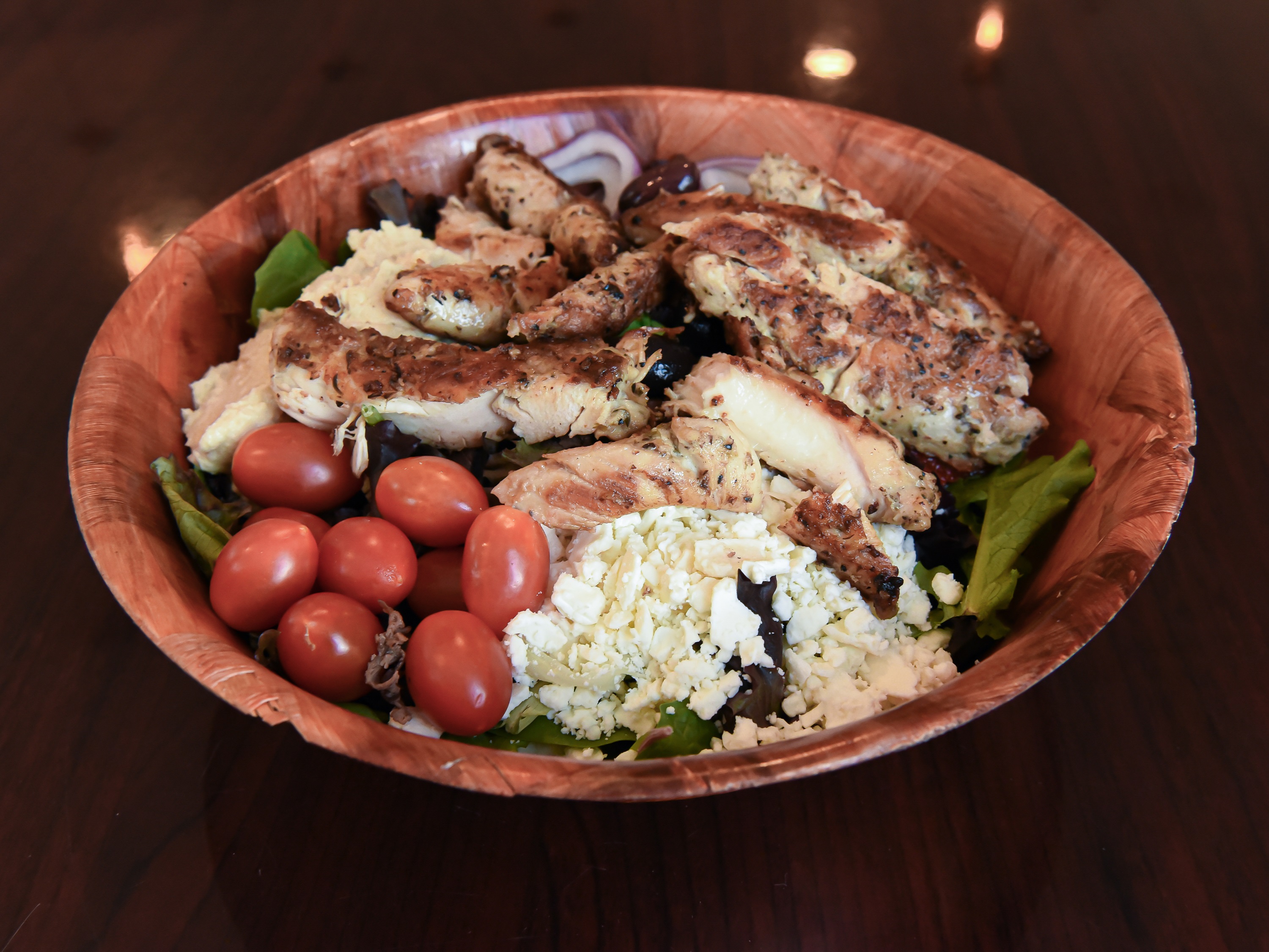 Order Santorini Salad food online from The Greek store, North Andover on bringmethat.com