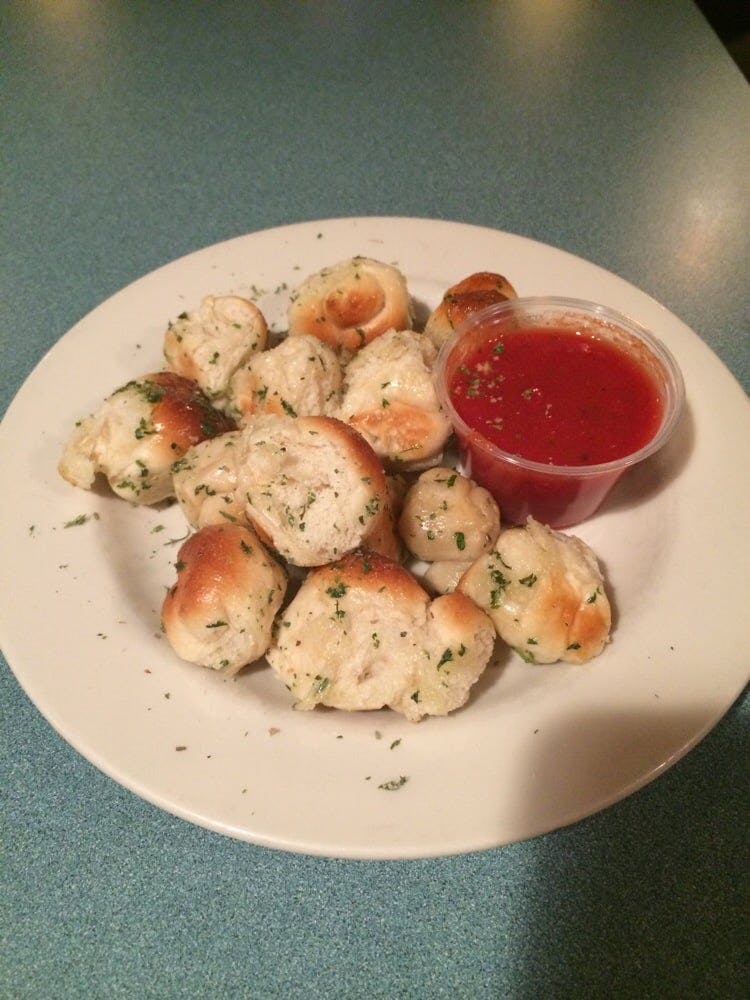 Order Garlic Knots - Appetizer food online from Mama Mia's Pizzeria store, Wilson on bringmethat.com