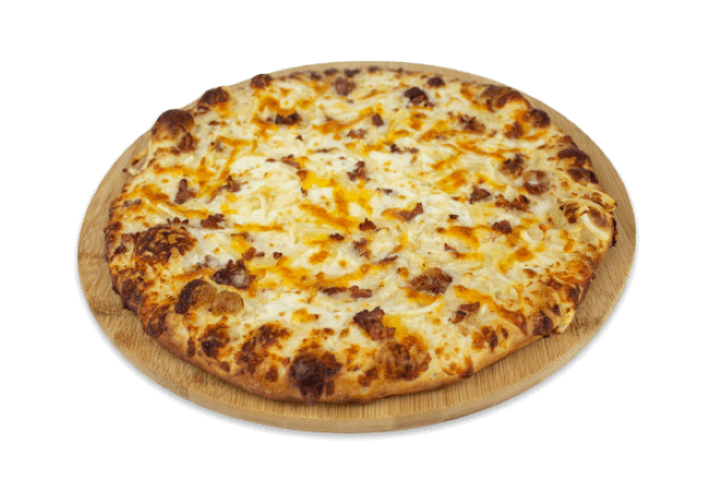 Order Bacon Cheese Fry Pizza food online from Infinitos store, Hanover on bringmethat.com
