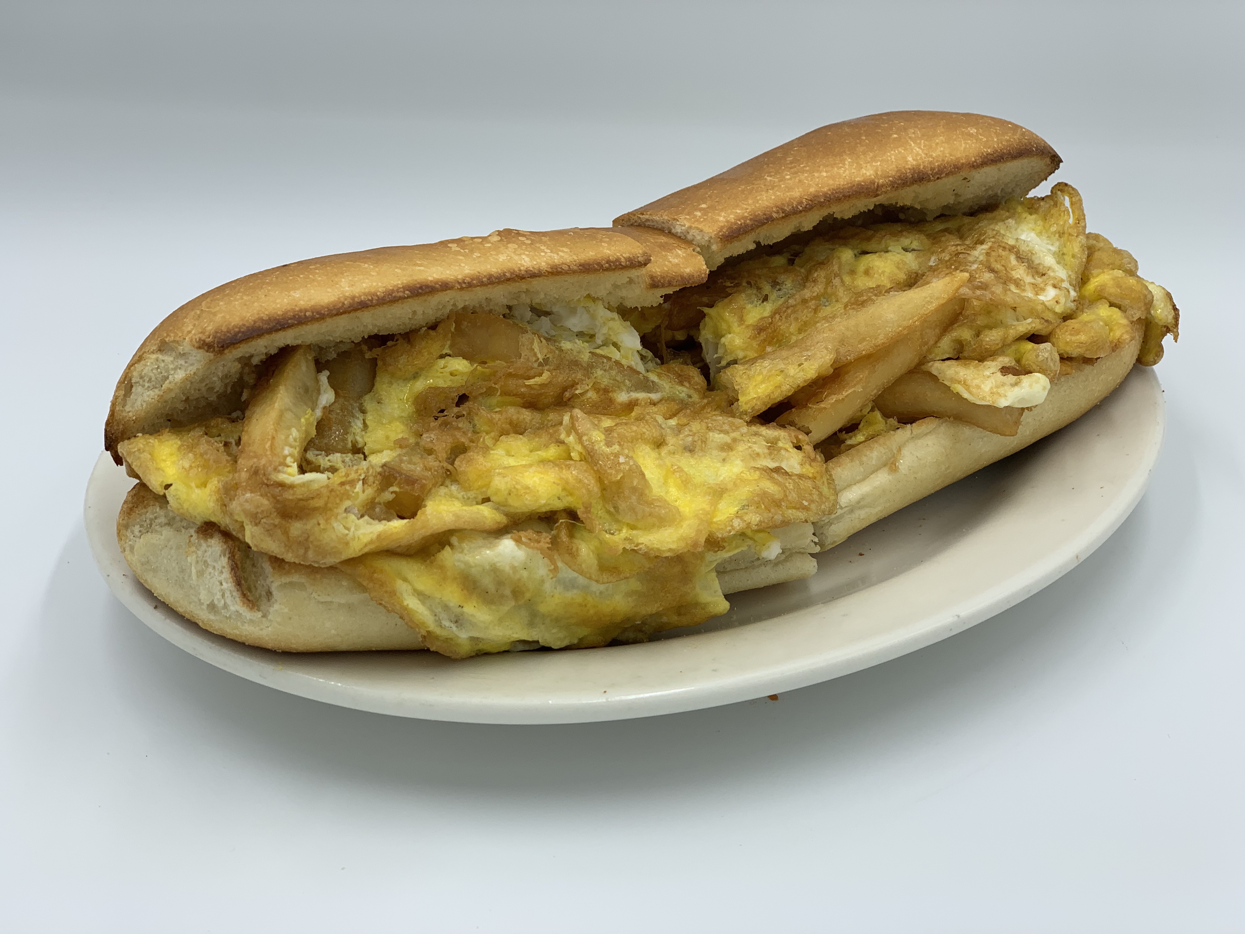 Order Eggs with Potato Sandwich food online from Mario's Pizzeria of Seaford store, Seaford on bringmethat.com
