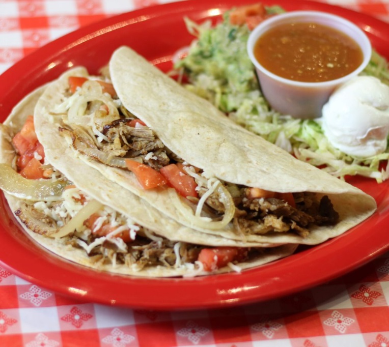 Order Perfecto Soft Tacos food online from Chips Old Fashioned Hamburgers store, Dallas on bringmethat.com