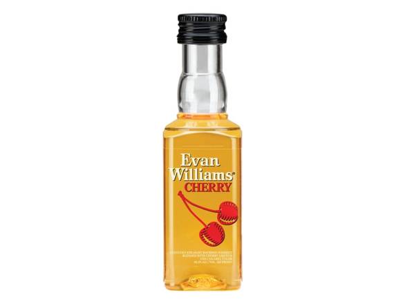 Order Evan Williams Cherry  - 50ml Bottle food online from Josh Wines & Liquors Inc store, New York on bringmethat.com