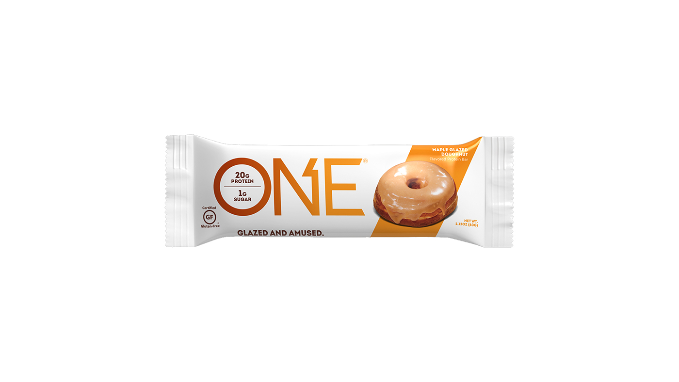 Order ONE Protein Bar Maple Glazed Donut Flavor 2.12oz food online from Chevron Extramile store, Orange on bringmethat.com