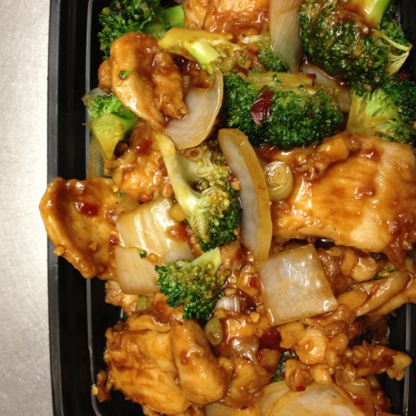 Order Spicy Garlic Chicken food online from Wok On Fire store, Los Angeles on bringmethat.com