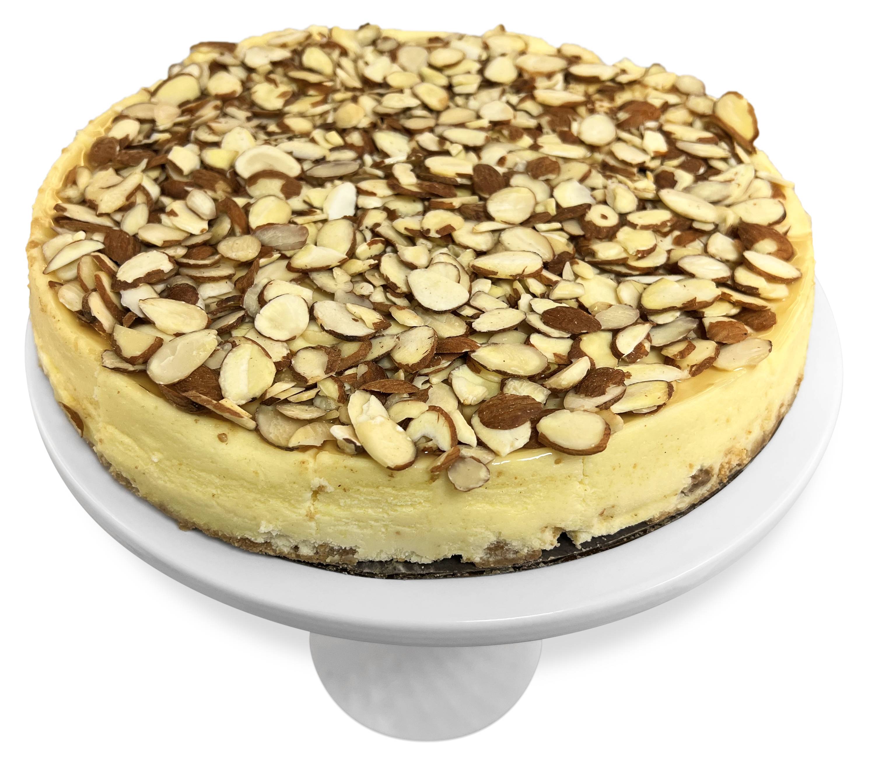 Order Andy Anand Sugar Free Almond Cheesecake 9" - 2 lbs food online from Andy Anand Chocolates store, Chino on bringmethat.com