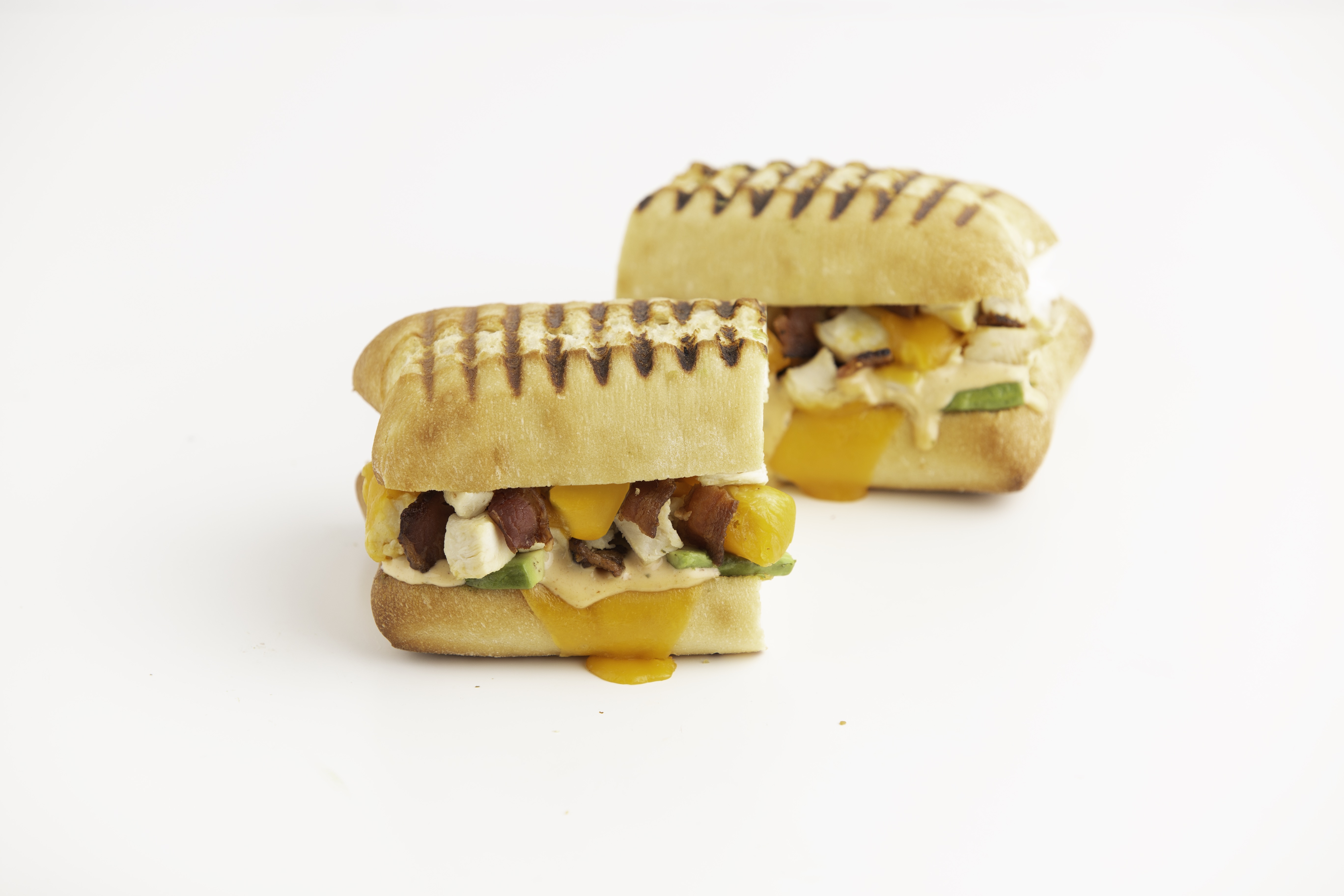 Order Chipotle Chicken 'n Bacon Panini Melt food online from Saladworks store, Holmdel on bringmethat.com