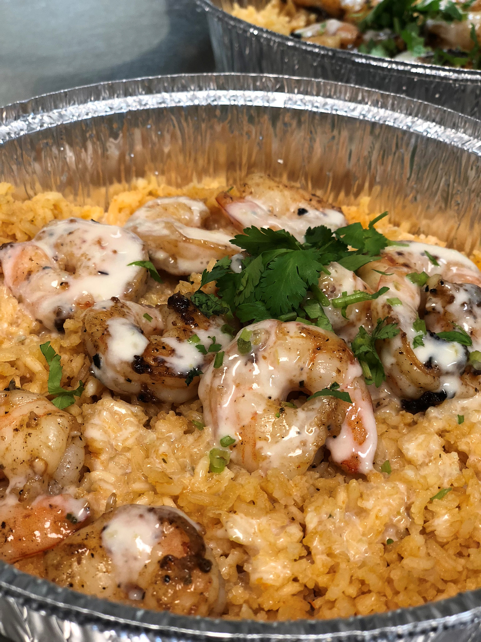 Order Grilled Shrimp with Rice food online from El Tapatio store, Raleigh on bringmethat.com