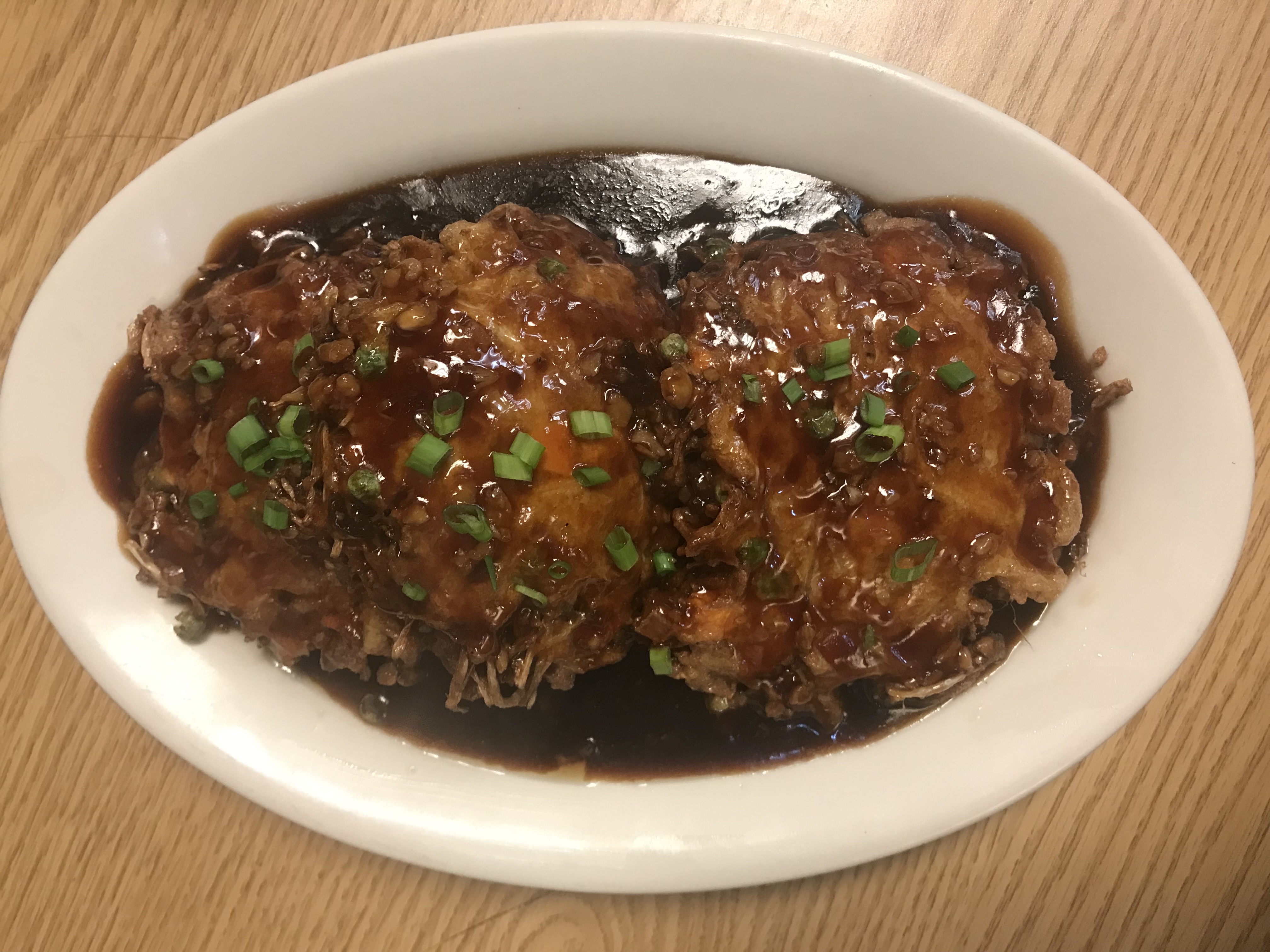 Order 菜河粉   Vegetable Egg Foo Young food online from Hua Yang store, Minneapolis on bringmethat.com