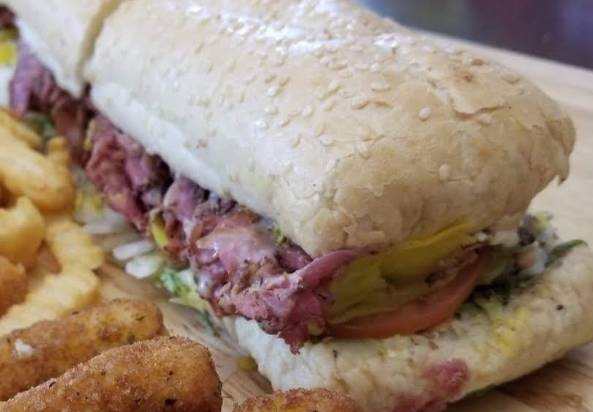 Order Corned Beef Sub food online from Mr Submarine store, Bellwood on bringmethat.com
