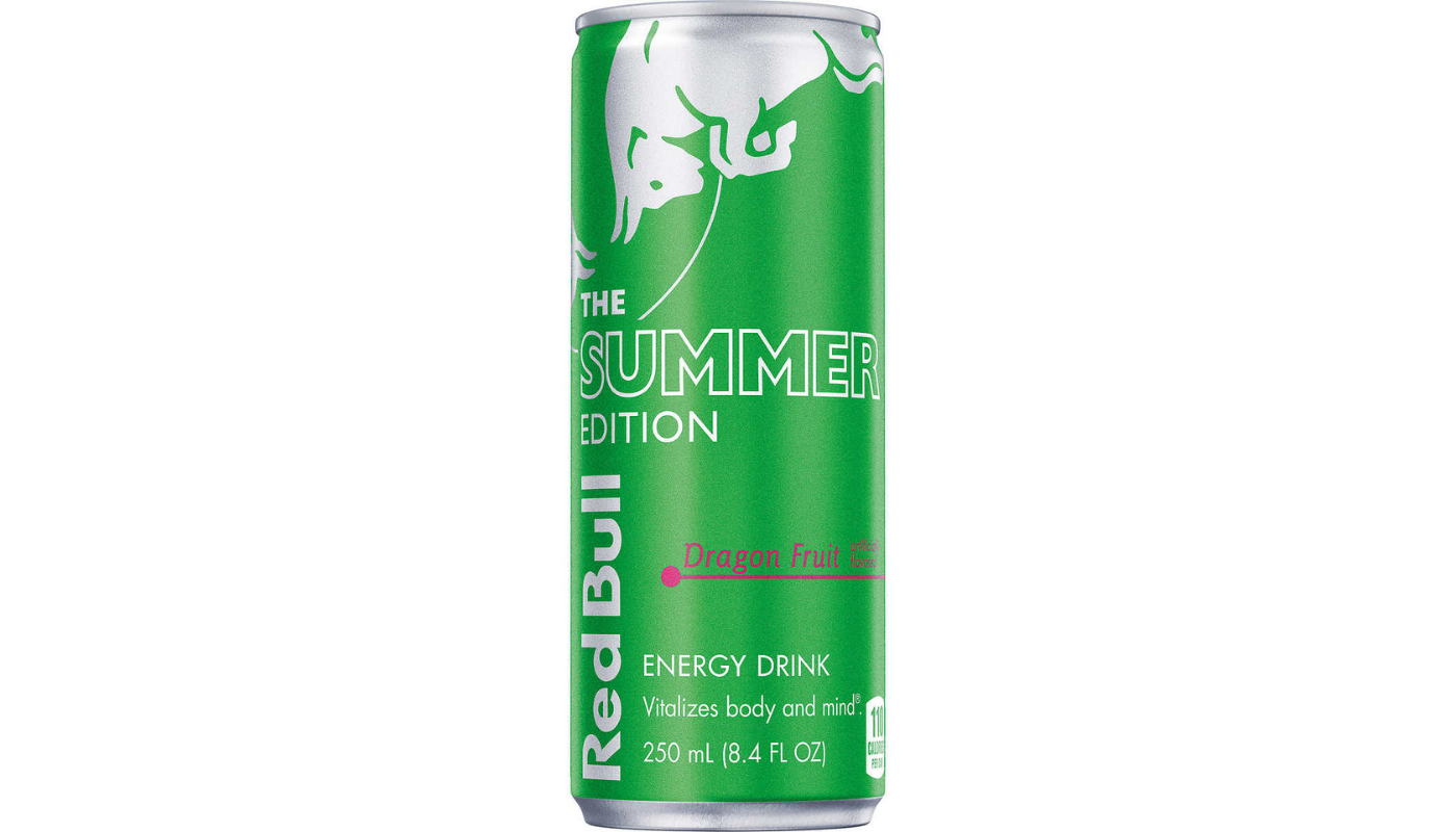 Order Red Bull Dragon Fruit Energy Drink 8.4oz Can food online from Spikes Bottle Shop store, Chico on bringmethat.com