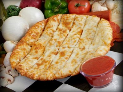 Order Cheesy Bread food online from B.C. Pizza store, McDonough on bringmethat.com