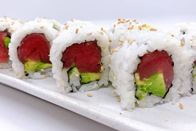 Order Tuna Avocado Roll (8 pcs) food online from Narumi Sushi store, Lemon Grove on bringmethat.com