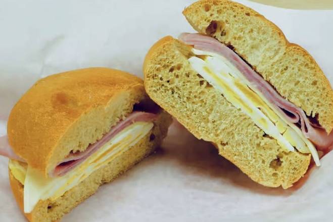 Order Ham, Egg and Cheese Sandwich food online from Bosa Donuts store, Phoenix on bringmethat.com