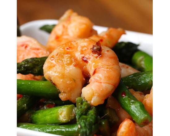Order 706. Shrimp with Asparagus food online from Panda Garden Restaurant store, Sugar Land on bringmethat.com