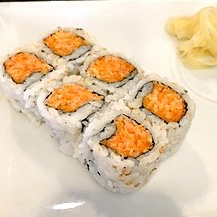 Order Spicy Crabmeat with Crunch Roll food online from Oishii Sushi Japanese store, Astoria on bringmethat.com