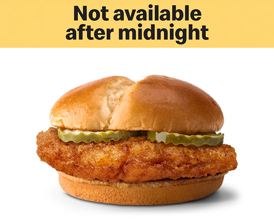 Order Crispy Chicken Sandwich  food online from Mcdonald'S® store, Fayetteville on bringmethat.com