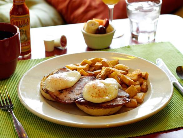 Order Traditional Eggs Benedict food online from Eggtc. store, Kansas City on bringmethat.com