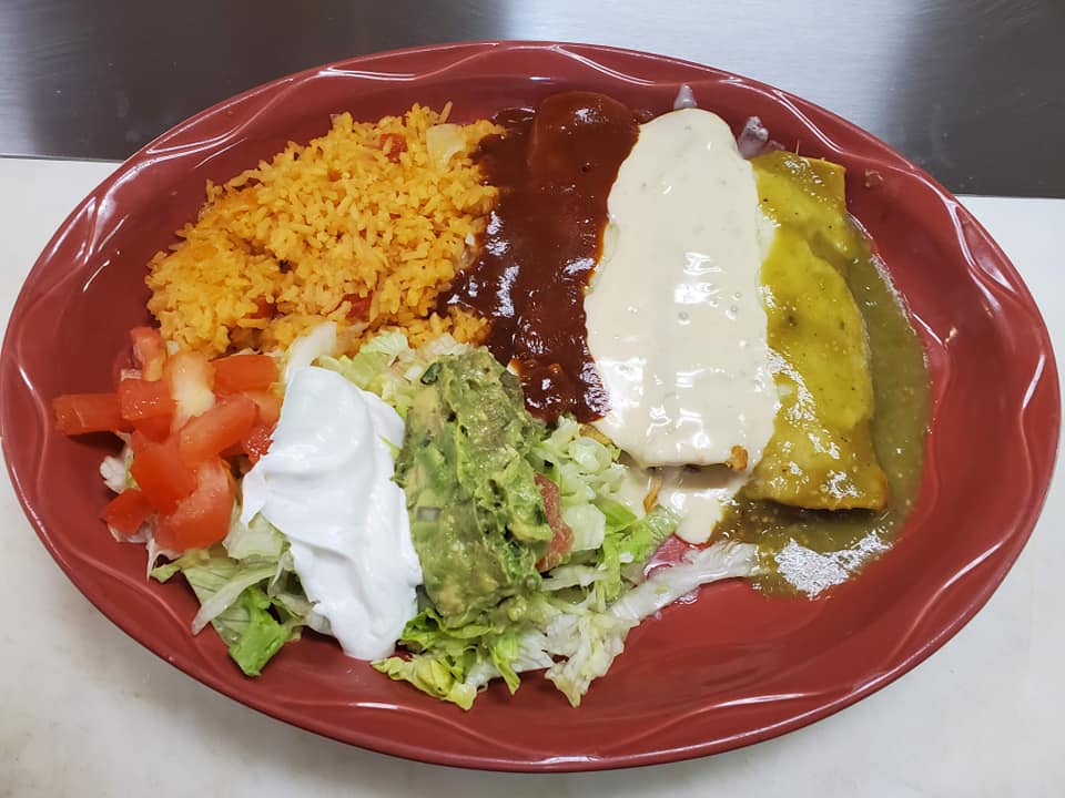 Order Enchiladas Mexicanas food online from Las Puramides store, Dayton on bringmethat.com