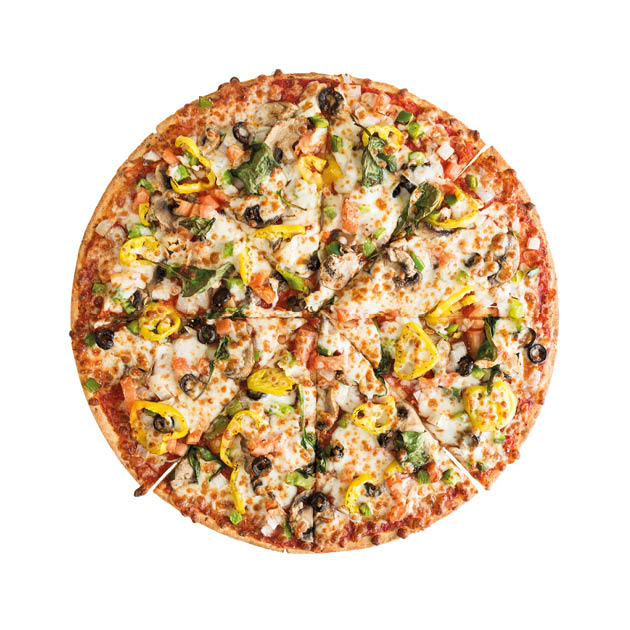 Order Small Veggie Pizza food online from Stoner Pizza Joint store, Rincon on bringmethat.com